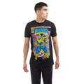 Black-Yellow-Purple - Lifestyle - Marvel Mens Snap Thanos T-Shirt