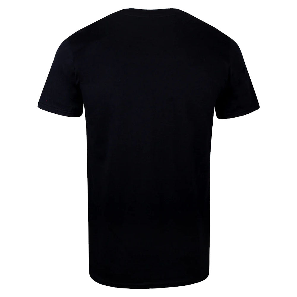 Black-White - Back - Black Panther Mens Logo T-Shirt