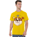 Yellow - Lifestyle - Paw Patrol Mens Grin Rubble T-Shirt