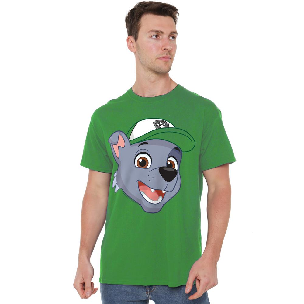 Kelly Green - Lifestyle - Paw Patrol Mens Grin Rocky T-Shirt