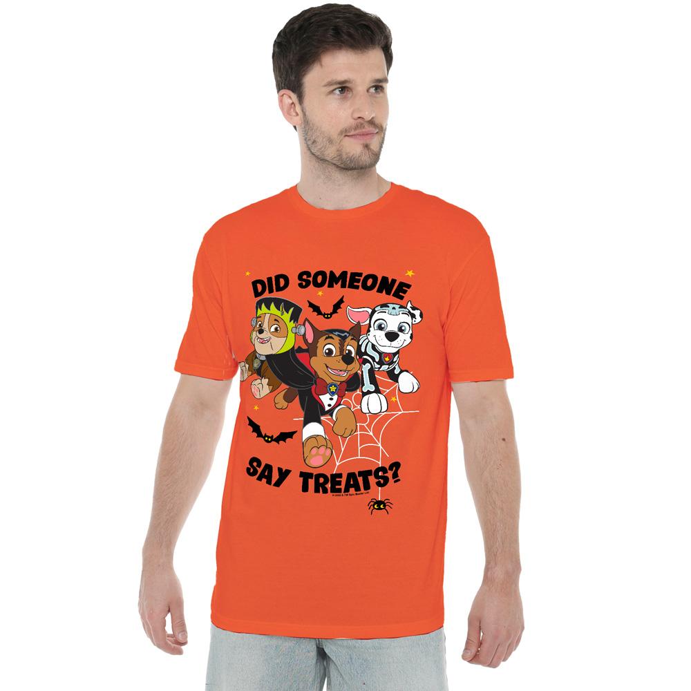 Orange - Lifestyle - Paw Patrol Mens Pup Treats T-Shirt