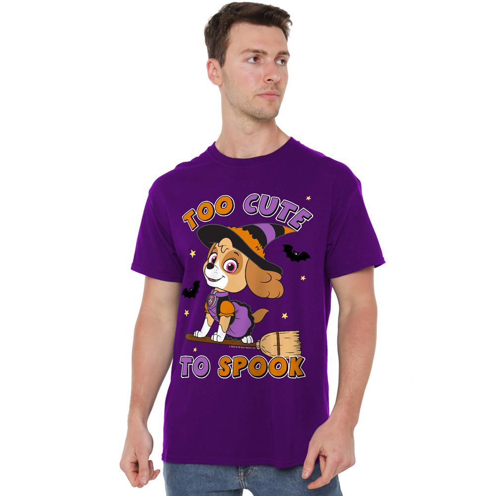 Purple - Lifestyle - Paw Patrol Mens Spooky Skye T-Shirt