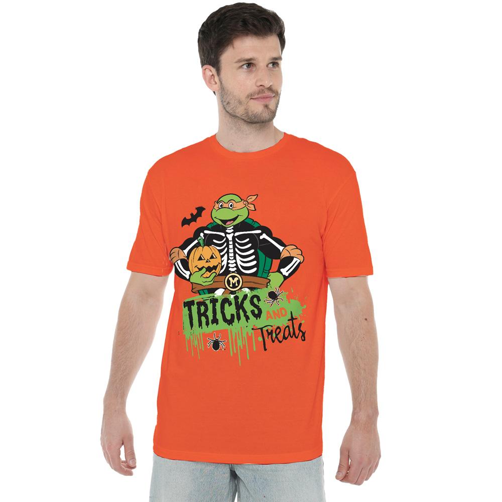 Orange - Lifestyle - Teenage Mutant Ninja Turtles Mens Turtle Tricks T-Shirt