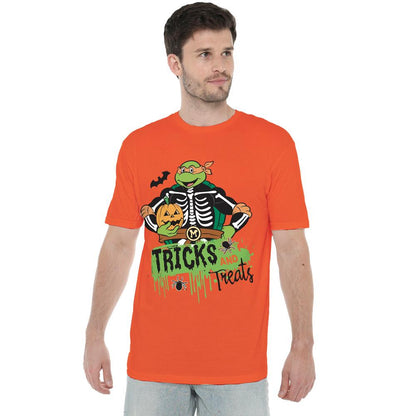 Orange - Lifestyle - Teenage Mutant Ninja Turtles Mens Turtle Tricks T-Shirt