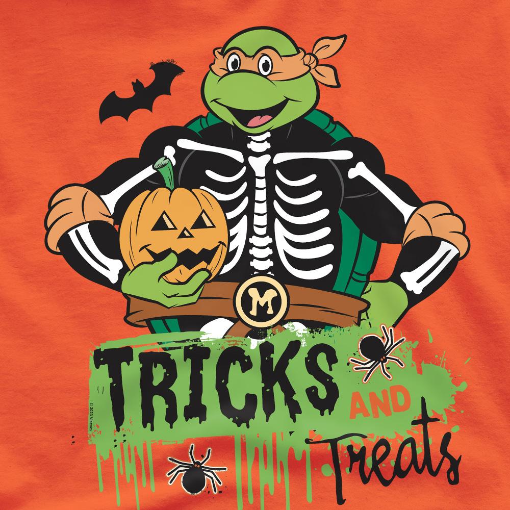 Orange - Pack Shot - Teenage Mutant Ninja Turtles Mens Turtle Tricks T-Shirt