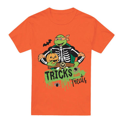 Orange - Front - Teenage Mutant Ninja Turtles Mens Turtle Tricks T-Shirt