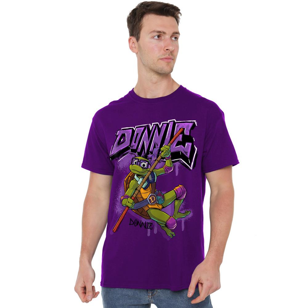 Purple - Lifestyle - Tales of the Teenage Mutant Ninja Turtles Mens Donatello Graffiti T-Shirt