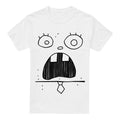 White - Front - SpongeBob SquarePants Mens Doogle Face T-Shirt