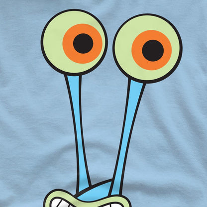 Light Blue - Side - SpongeBob SquarePants Mens Gary Snail Smile T-Shirt