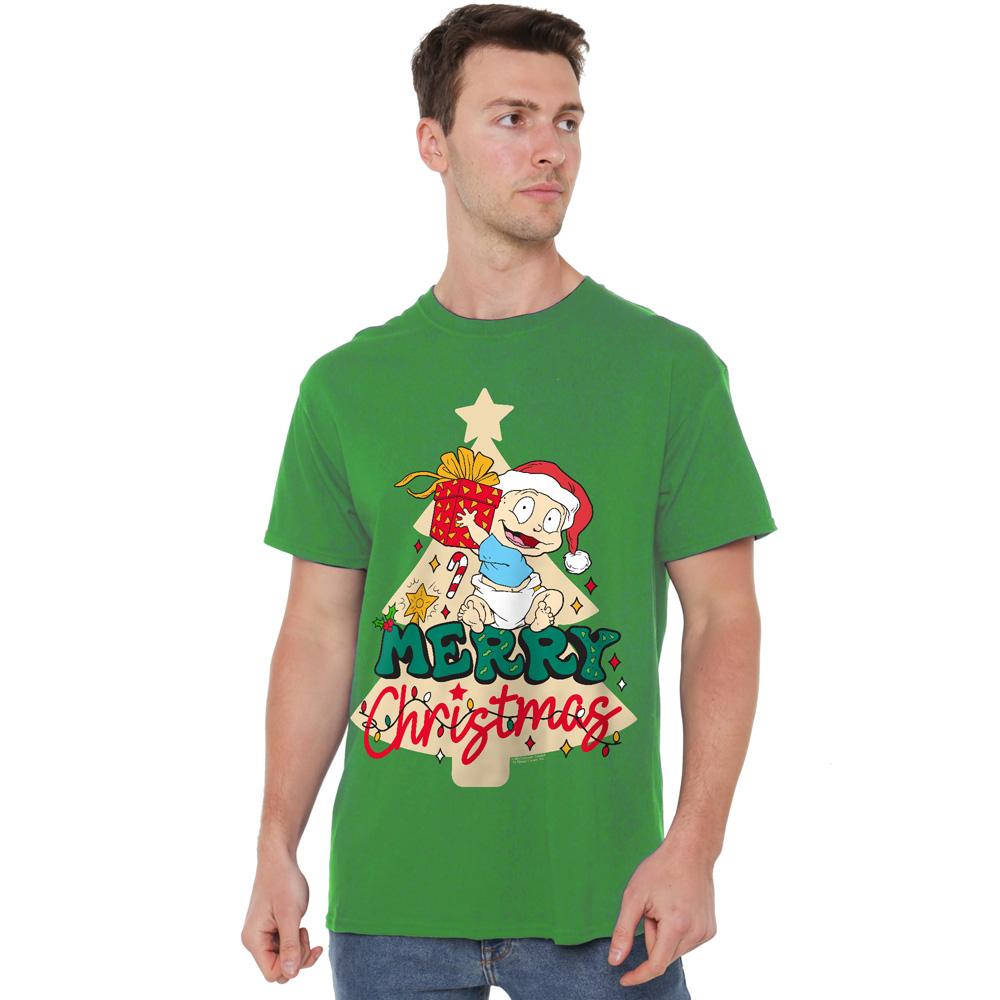 Kelly Green - Lifestyle - Rugrats Mens Merry Christmas Tommy Pickles T-Shirt