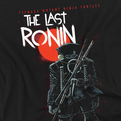Black - Side - Teenage Mutant Ninja Turtles Mens Red Sun Ronin T-Shirt