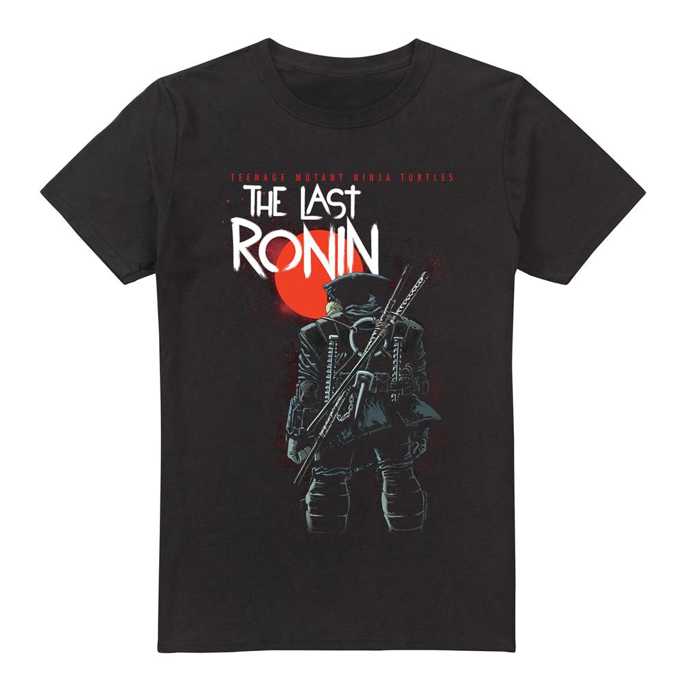 Black - Front - Teenage Mutant Ninja Turtles Mens Red Sun Ronin T-Shirt