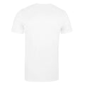 White - Back - Top Gun Mens Helmet Cotton T-Shirt