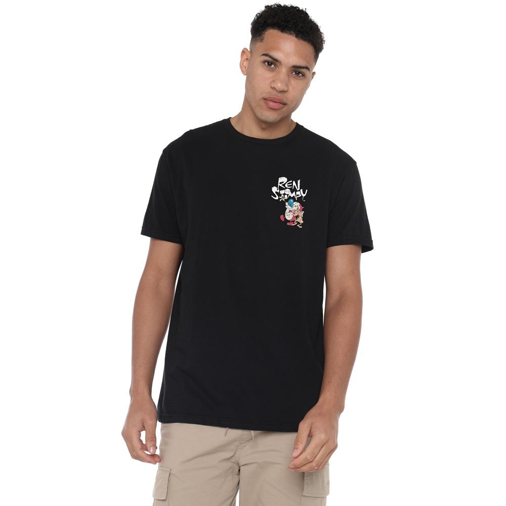 Black - Lifestyle - Ren & Stimpy Mens Warhol T-Shirt