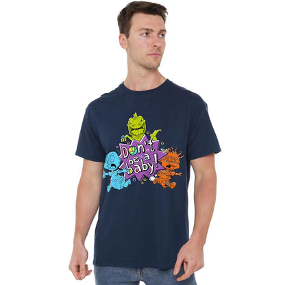 Navy - Lifestyle - Rugrats Mens Babies Run For The Hills T-Shirt