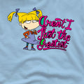 Light Blue - Pack Shot - Rugrats Mens Aren´t I Just The Greatest Angelica T-Shirt