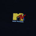 Black - Side - MTV Mens Logo Hoodie