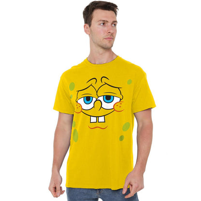 Yellow - Lifestyle - SpongeBob SquarePants Mens Confident Face T-Shirt