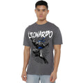 Charcoal - Lifestyle - Teenage Mutant Ninja Turtles Mens Leonardo T-Shirt