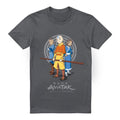 Charcoal - Front - Avatar: The Last Airbender Mens Team Avatar T-Shirt