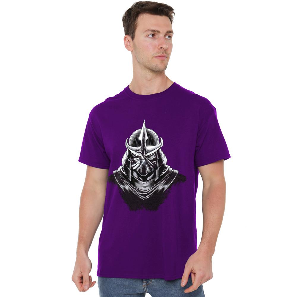 Purple - Lifestyle - Teenage Mutant Ninja Turtles Mens Shredder Head T-Shirt