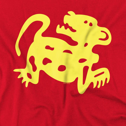 Red - Pack Shot - Legends of the Hidden Temple Mens Red Jaguars T-Shirt