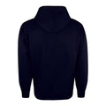Navy-White - Back - Captain America Mens Arch Hoodie