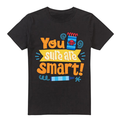 Black - Front - Blue´s Clues & You! Mens You Sure Are Smart! T-Shirt