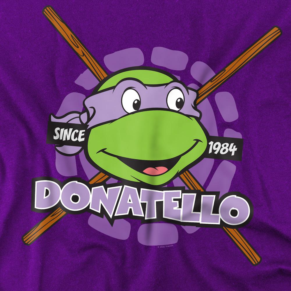 Purple - Side - Teenage Mutant Ninja Turtles Mens Since 1984 Donatello T-Shirt