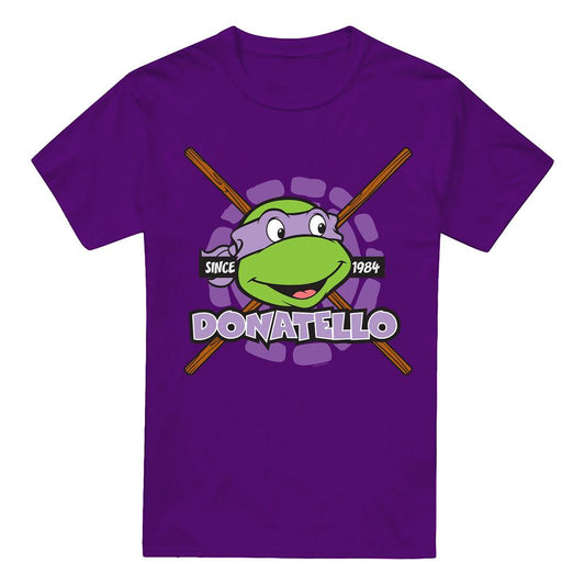 Purple - Front - Teenage Mutant Ninja Turtles Mens Since 1984 Donatello T-Shirt