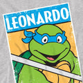 Sport Heather - Pack Shot - Teenage Mutant Ninja Turtles Mens Leonardo T-Shirt