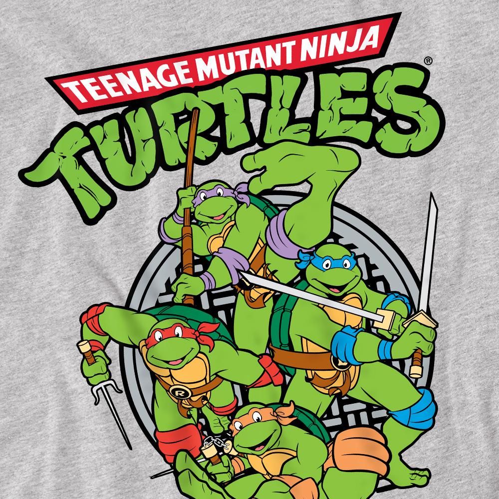 Sport Heather - Side - Teenage Mutant Ninja Turtles Mens Group T-Shirt
