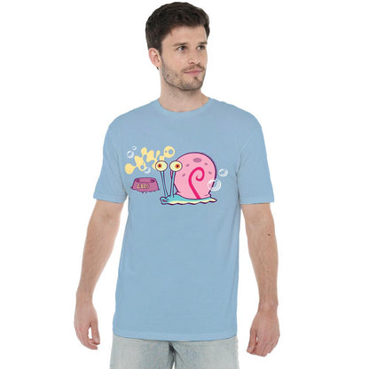 Light Blue - Lifestyle - SpongeBob SquarePants Mens Gary The Snail T-Shirt