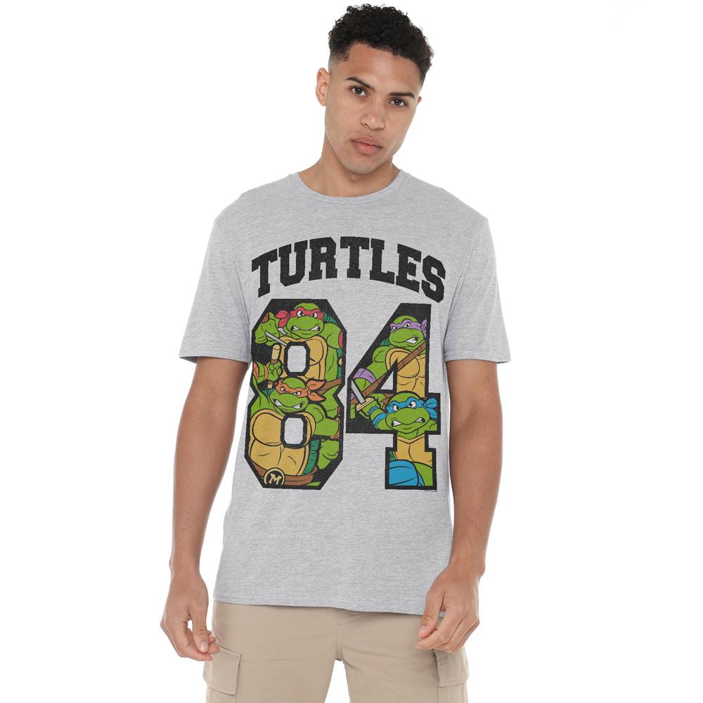 Sport Heather - Lifestyle - Teenage Mutant Ninja Turtles Mens 84 Turtles T-Shirt