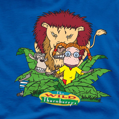 Royal Blue - Pack Shot - The Wild Thornberrys Mens Sneak Attack T-Shirt