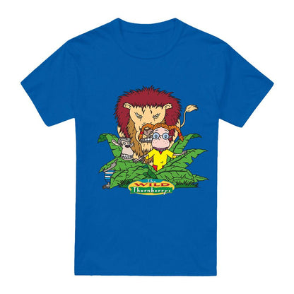 Royal Blue - Front - The Wild Thornberrys Mens Sneak Attack T-Shirt