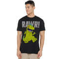 Black - Lifestyle - Rugrats Mens Reptar T-Shirt