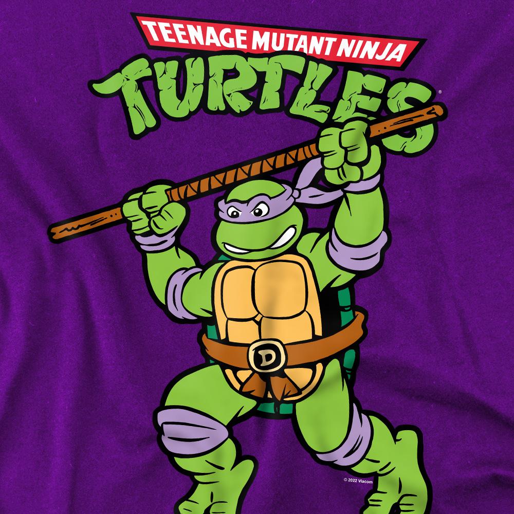 Purple - Pack Shot - Teenage Mutant Ninja Turtles Mens Solo Donatello T-Shirt