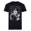 Black-Grey - Front - Batman Mens Penguin Grimace T-Shirt