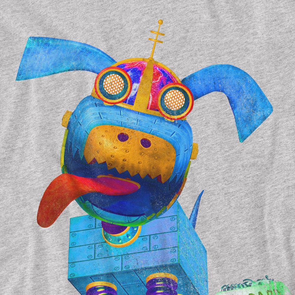 Sport Heather - Pack Shot - Jimmy Neutron Mens Goddard Neon T-Shirt