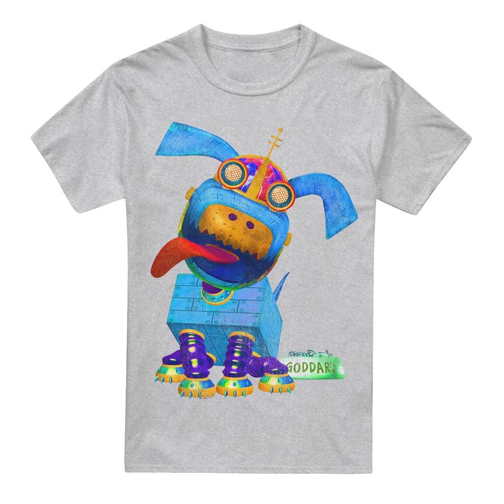 Sport Heather - Front - Jimmy Neutron Mens Goddard Neon T-Shirt