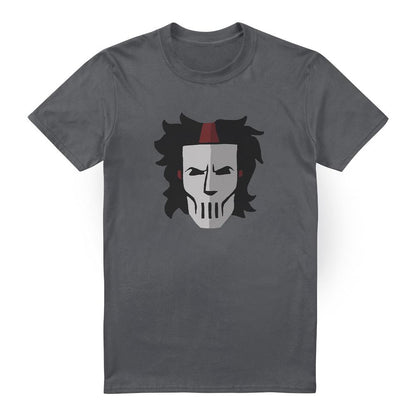 Charcoal - Front - Teenage Mutant Ninja Turtles Mens Casey Jones Mask T-Shirt