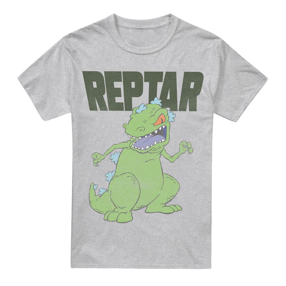 Sport Heather - Front - Rugrats Mens Big Reptar T-Shirt