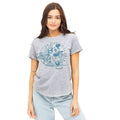 Sports Grey-Black - Lifestyle - Disney Womens-Ladies Allow Yourself To Grow Mickey Mouse T-Shirt