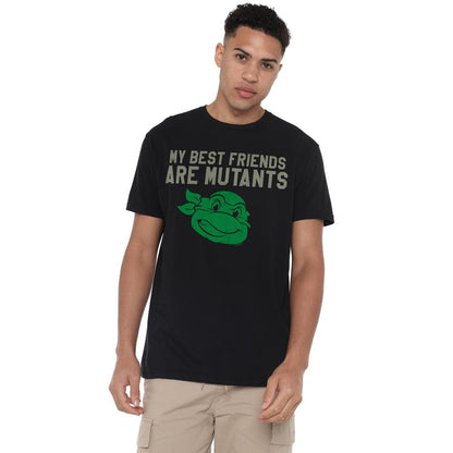 Black - Lifestyle - Teenage Mutant Ninja Turtles Mens Mutant Friends T-Shirt