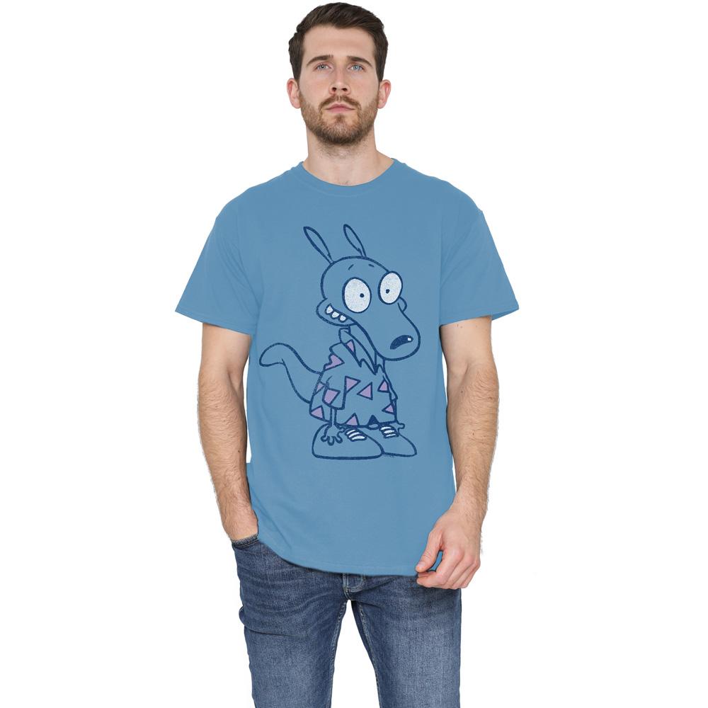 Carolina Blue - Lifestyle - Rocko´s Modern Life Mens Shirt T-Shirt
