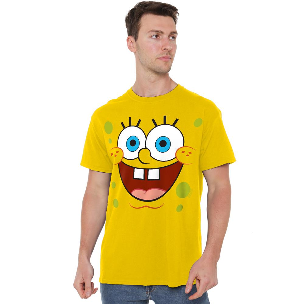 Yellow - Lifestyle - SpongeBob SquarePants Mens Goofy Smile T-Shirt