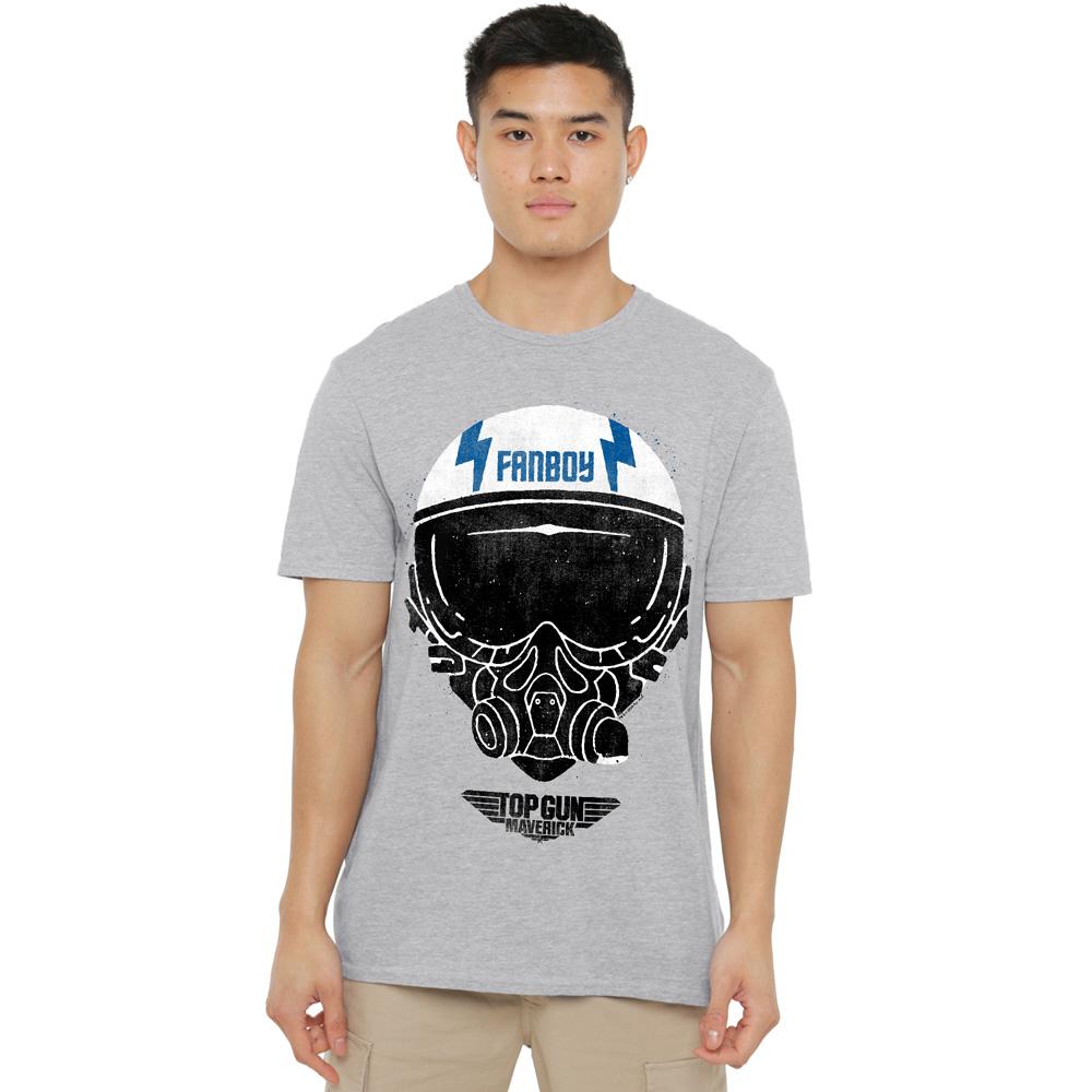Sport Heather - Lifestyle - Top Gun Mens Fanboy Helmet T-Shirt
