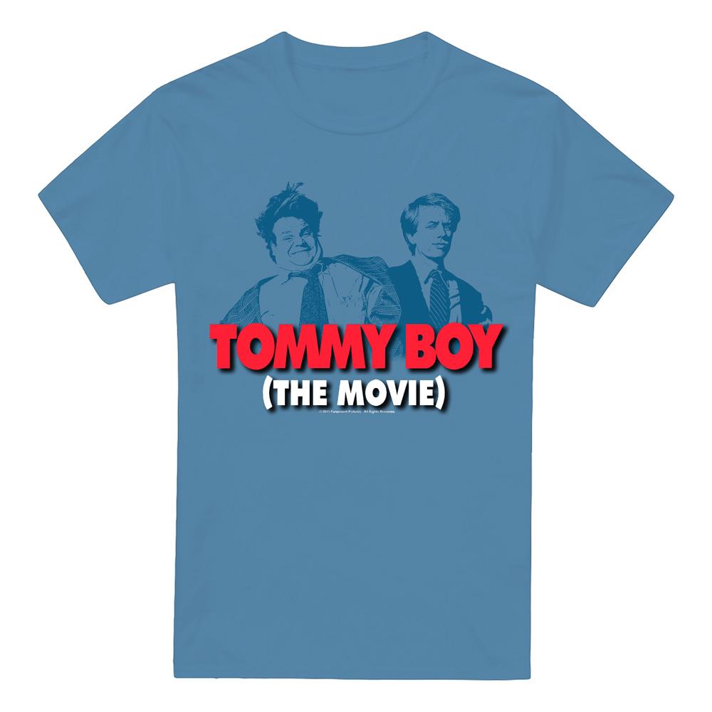 Carolina Blue - Front - Tommy Boy Mens Logo T-Shirt