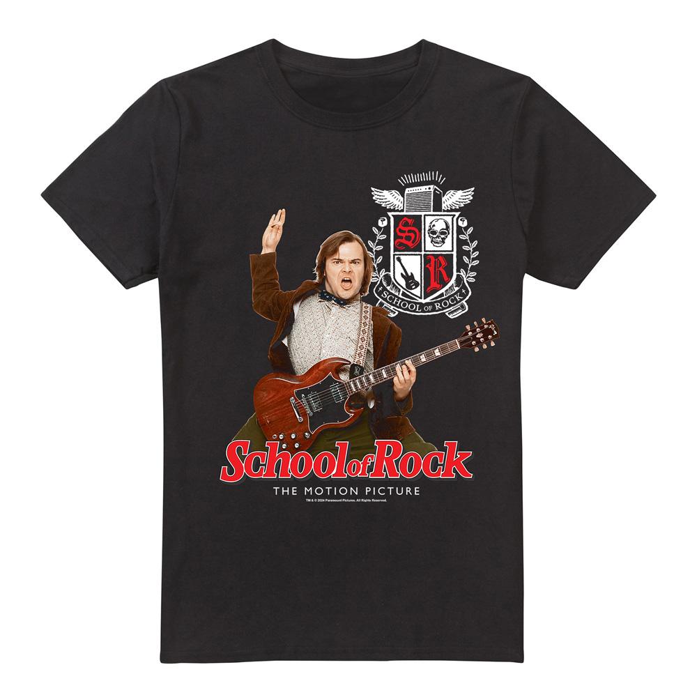 Black - Front - School of Rock Mens The Teacher Is In T-Shirt